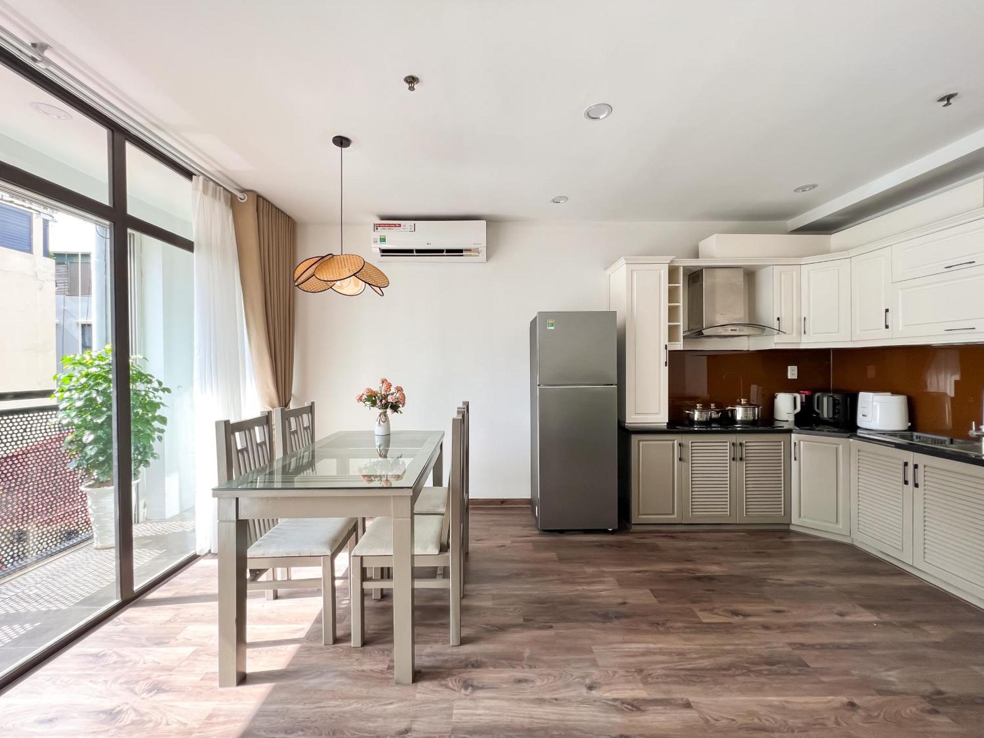 ハノイ市 Nine Housing Kim Maアパートホテル エクステリア 写真