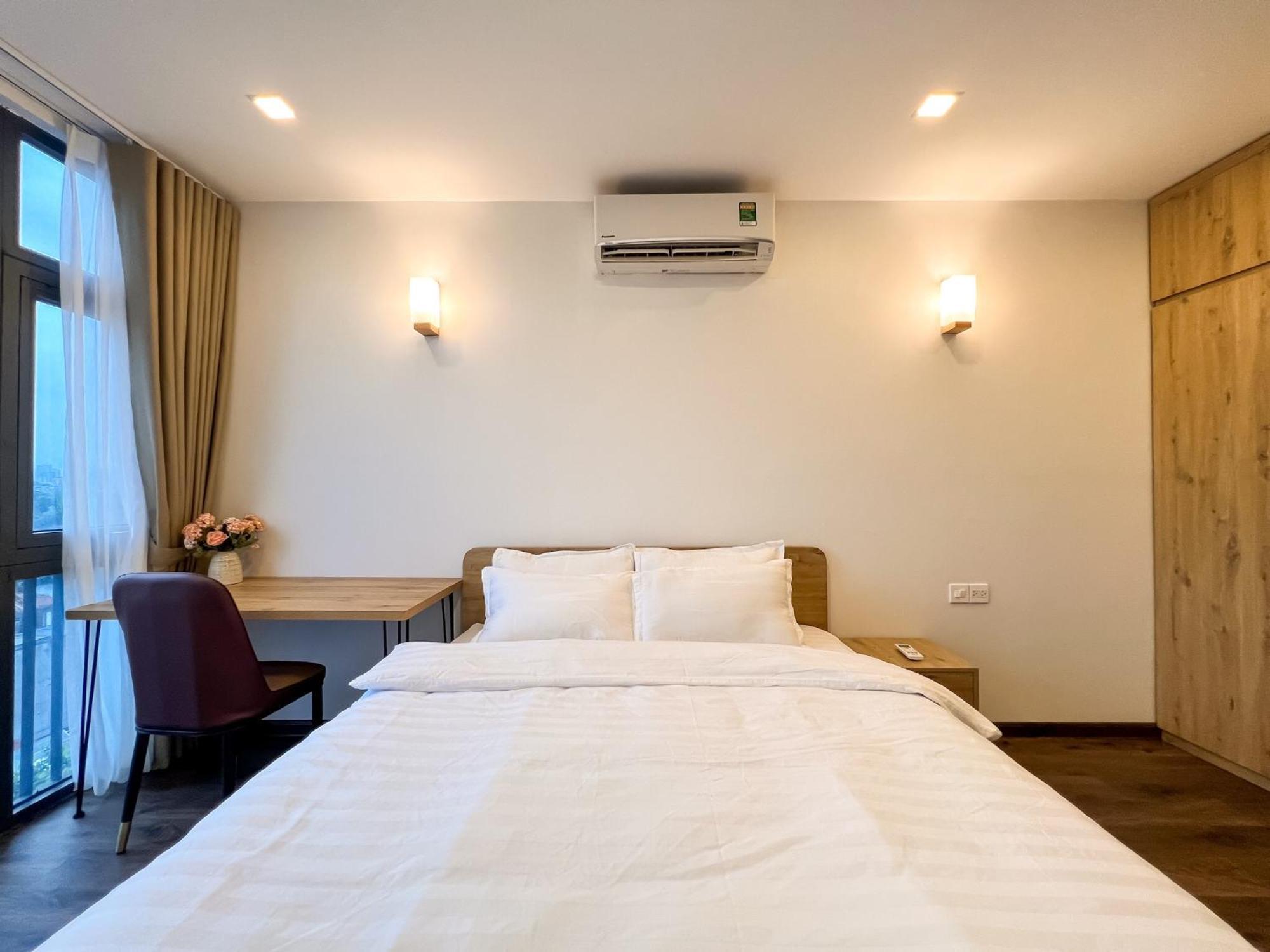 ハノイ市 Nine Housing Kim Maアパートホテル エクステリア 写真