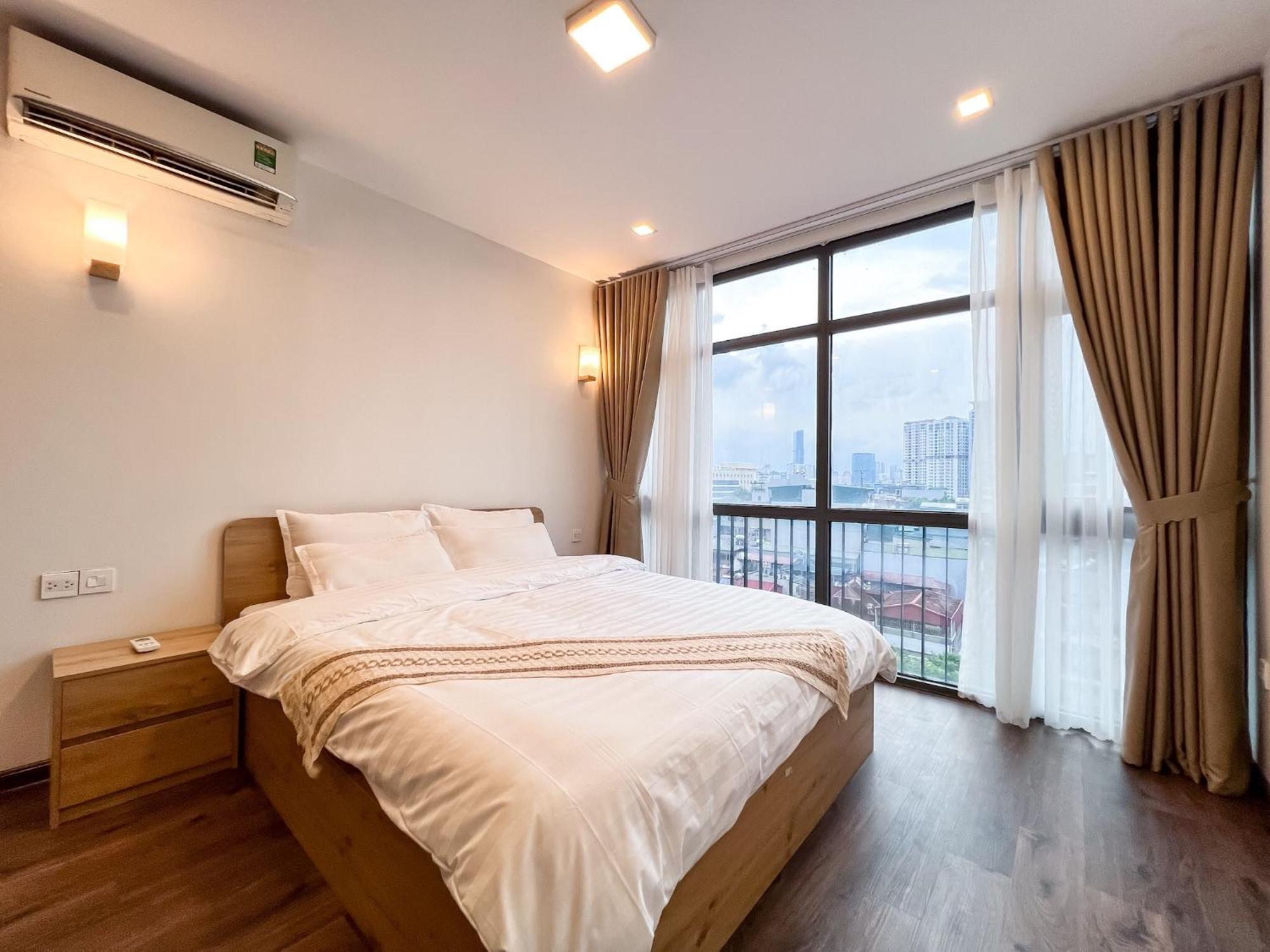 ハノイ市 Nine Housing Kim Maアパートホテル エクステリア 写真